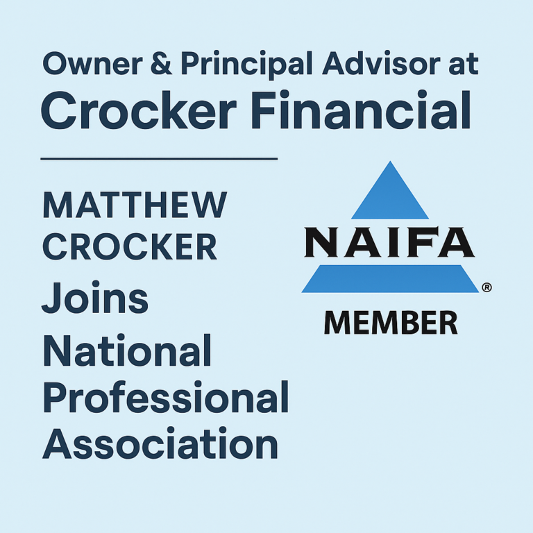 Get Insured: Top No-Exam Life Insurance Options 12 Matthew Crocker, Owner & Principal Advisor at Crocker Financial, joins NAIFA as a professional member
