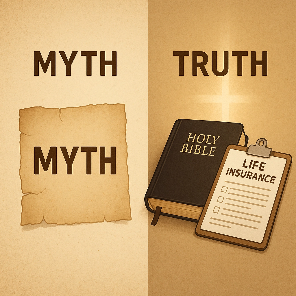 Life Insurance Considerations for Blended Christian Families: Balancing Love, Responsibility, and Biblical Stewardship 4 Biblical truth replacing common life insurance myths for Christian families